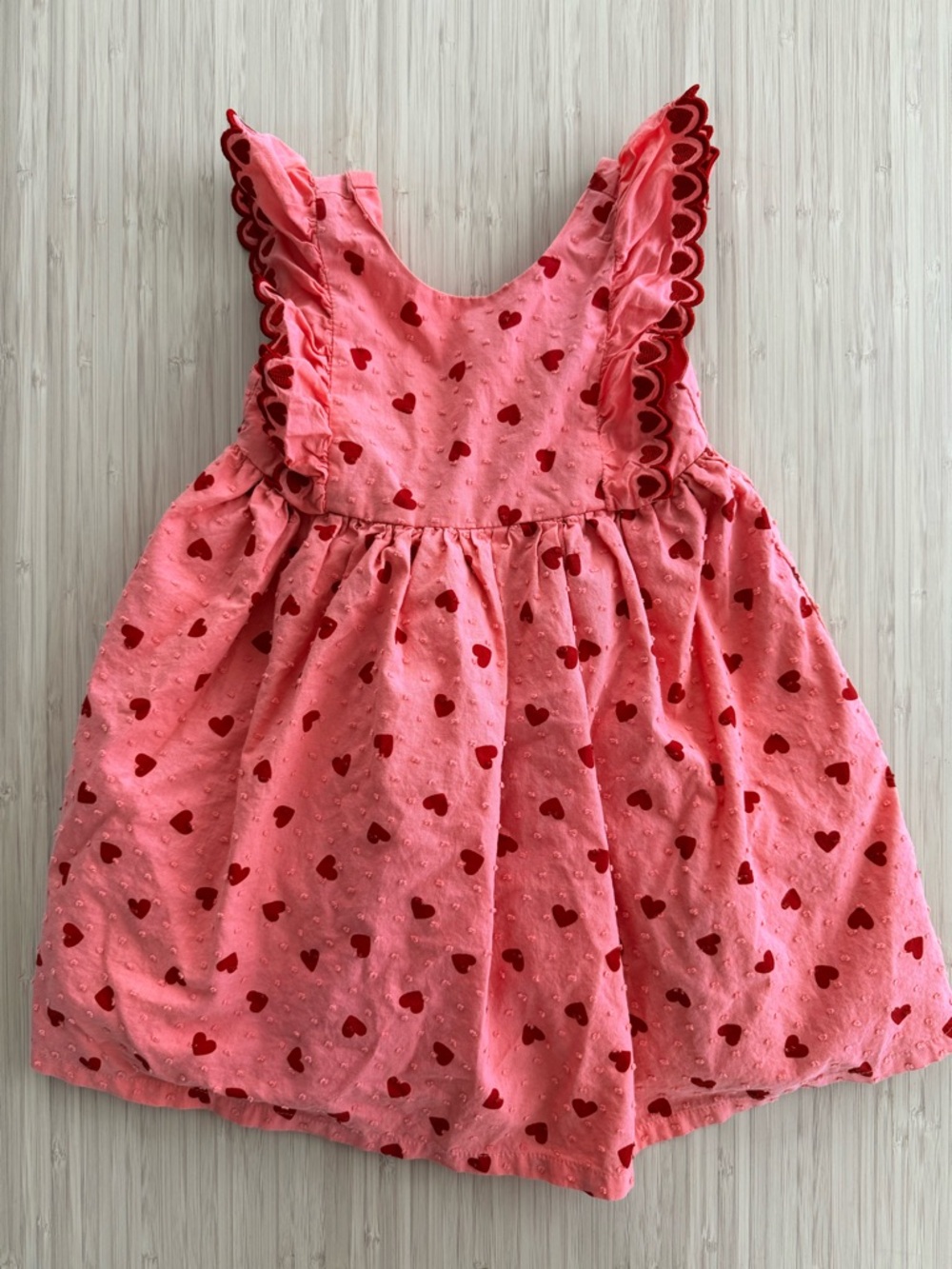 Isaac mizrahi fodder girl 3t pink hearts dress Valentine’s Day